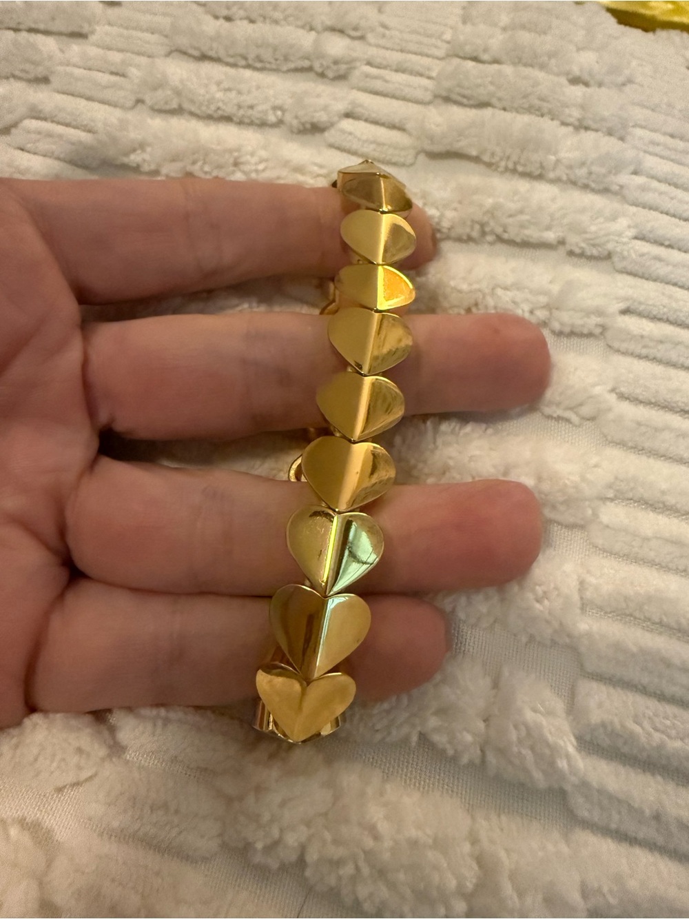 Kate ♠️ Spade Gold tone bracelet